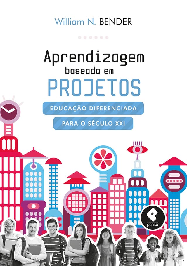 Capa do livro Aprendizagem baseada em projetos